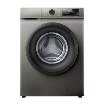 Hisense Πλυντήριο Ρούχων 8kg 1400 Στροφών Γκρι WFQP8014EVMT